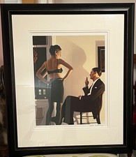 Jack Vettriano signed framed