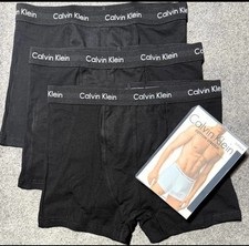 All Black CK Boxers 3 Pack