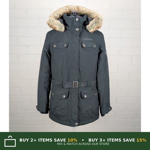 Schoffel padded parka coat - padded,