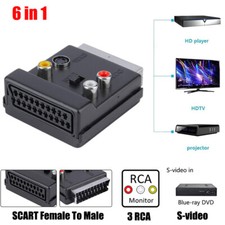 SWITCHABLE SCART MALE TO