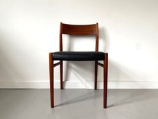 1960s SOLID ROSEWOOD 418 ARNE VODDER DINING CHAIR SIBAST FULLY REUPHOLSTERED 60s
