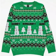 Christmas Minecraft Jumper