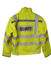 Hi Vis Hi Viz Security Jacket Bomber Blouson Breathable Waterproof Lightweight