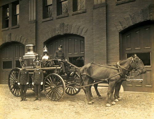 1915 leominster fire - ma,
