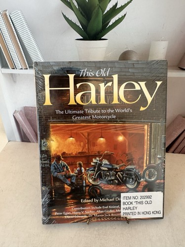 This old harley book - old, sealed
