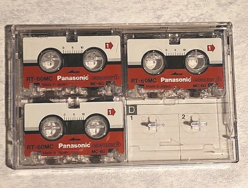 Panasonic microcassette tapes - microcassette,