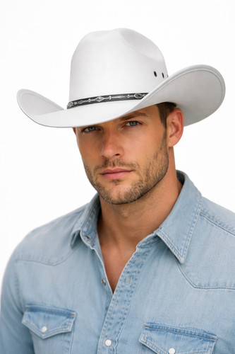 Men faux felt - men's, cowboy