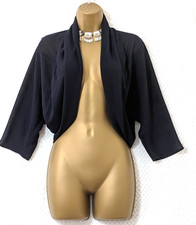 ROMAN Navy Ruched Hem Chiffon