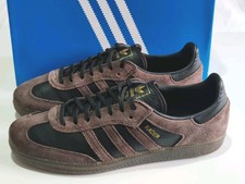 ADIDAS SAMBA ADV X KADER (IF9235) BLACK BROWN MENS TRAINERS UK 8.5 EU 42 2/3