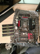 MSI Z77A-GD65 GAMING Motherboard LGA 1155 And 16GB (4x4) Corsair Vengeance DDR3