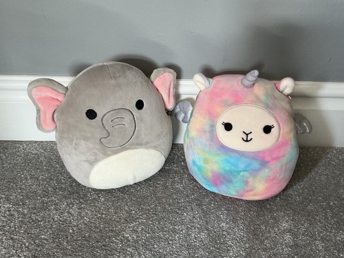 Squishmallow grey elephant - grey, &