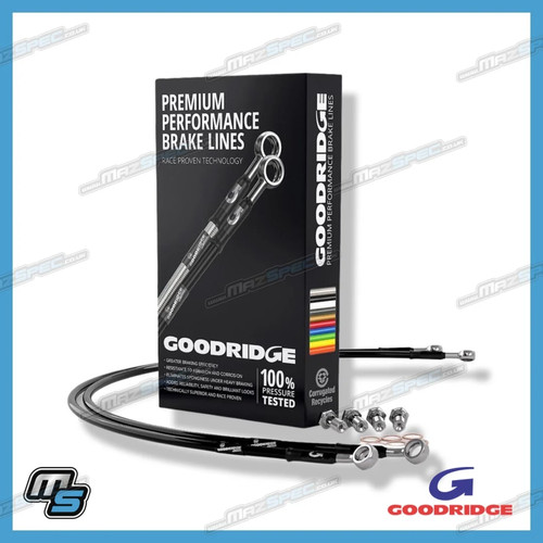 Goodridge stainless brake line - stainless,