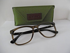 Barbour Green Square Sun/Eye Glasses & Case/Cloth Sun Rx 03 55 17 145
