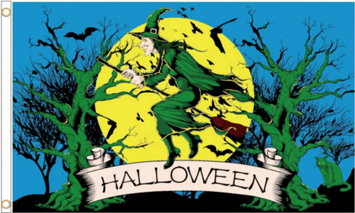 Halloween green witch - halloween,