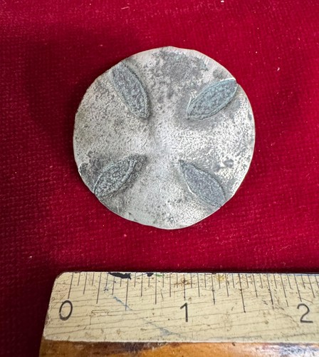 Large size medieval seal with - size,