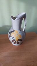 Ventnor Brentleigh Ware Jug Pitcher. Art Deco Style. 1930s. 10" Tall. Vintage