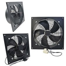 Metal Axial Fan Industrial Air Ventilation Extractor Steel Blades Exhaust Fans A