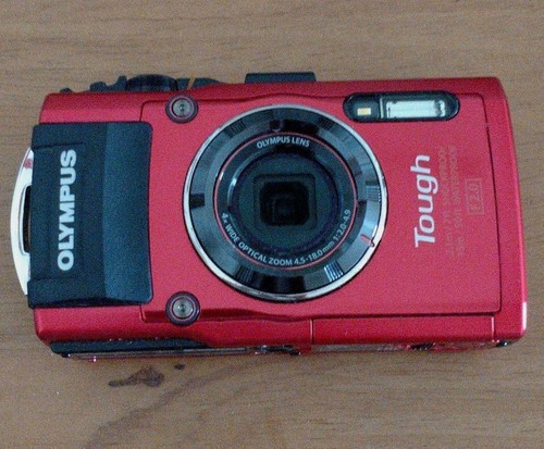 Olympus stylus tough red - stylus, tg-4