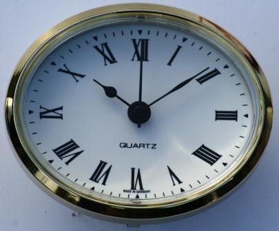 Oval clock suitable for - oval,