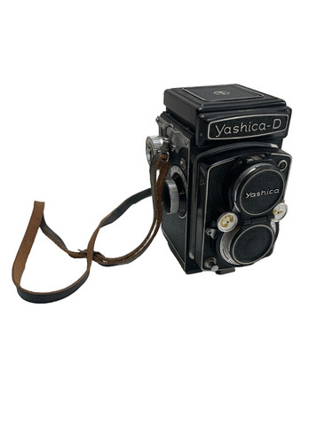 Vtg yashica tlr camera black - vtg,