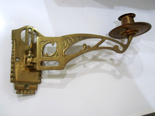 Antique brass pair piano - brass, /