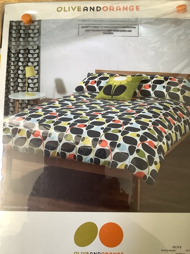 Orla kiely olive and orange - olive,