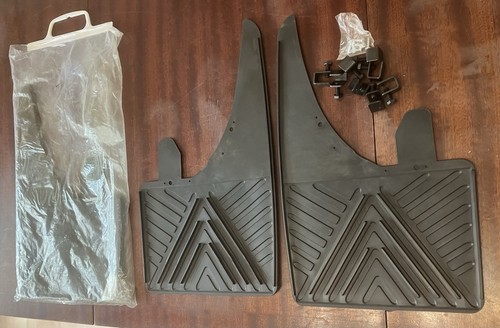 Classic mini mud flaps set - mud, of