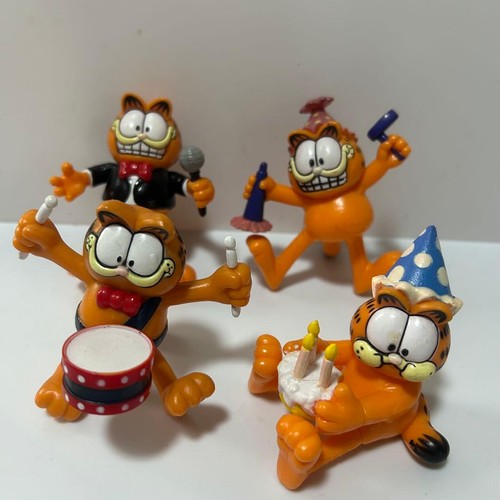 Garfield figure set vintage - garfield,