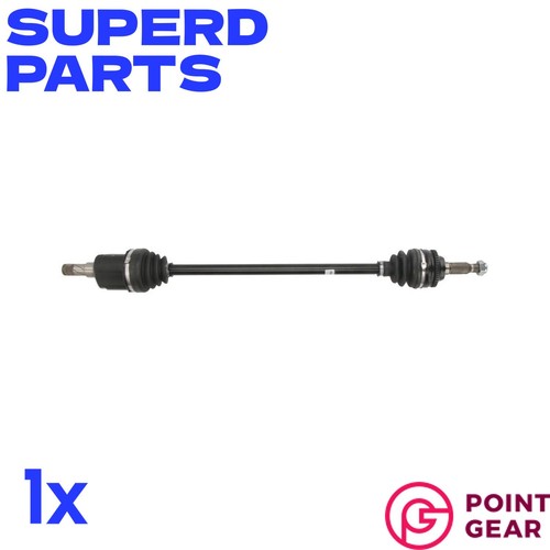 Drive axle shaft - axle, front