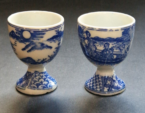 Vintage blue white - vintage,