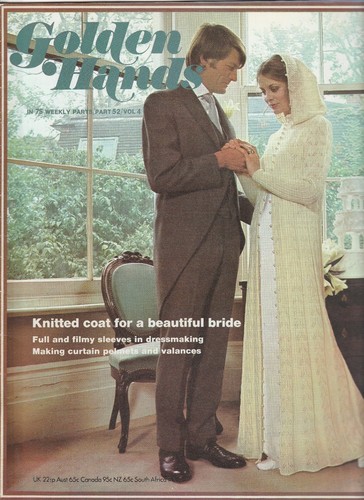 Vintage golden hands magazine - hands,