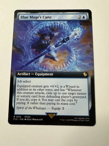 Blue mage cane extended - mage's, (extended