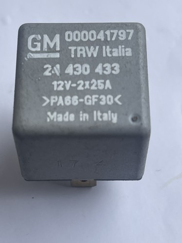 Vauxhall opel pin grey relay - opel,