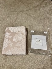 New Dorma Hydrangea Blush Lined Curtains 170 X 184cm RRP £79.99