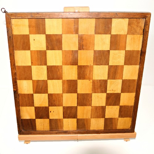 Chess board antique 19th - board,