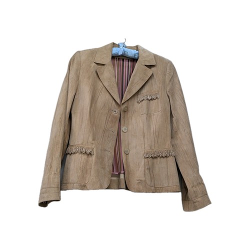 Designer vintage suede leather - designer,