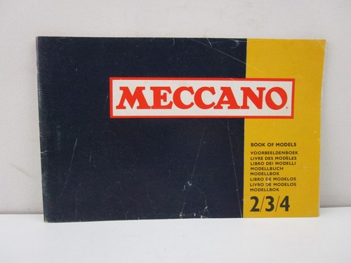 Vintage meccano book - vintage,