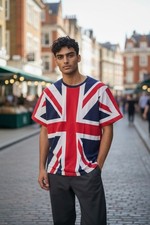 Union Jack T-Shirt Unisex 100% Cotton Kids & Adults – Crew Neck Same Day POST