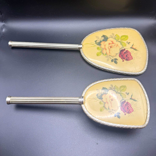 Vintage floral dressing - dressing, table