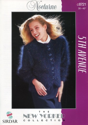 Sirdar 8721 lady jacket mohair - lady,