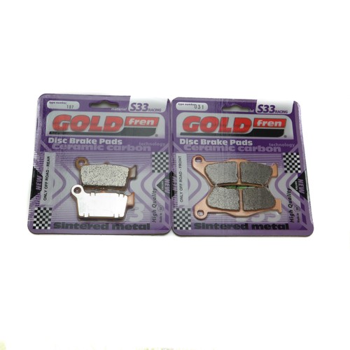 Goldfren s33 brake - goldfren, front