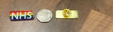 NHS STAFF ENAMEL PIN BADGE -