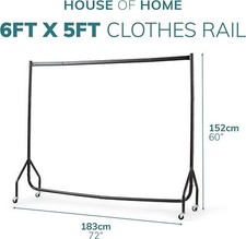 Clothes Rail Superior Heavy