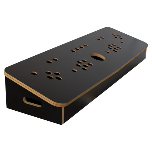 Black player premium control - black,