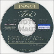1993 Ford Truck Shop Manual CD