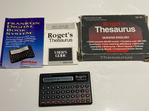 Roget pocket thesaurus - pocket,