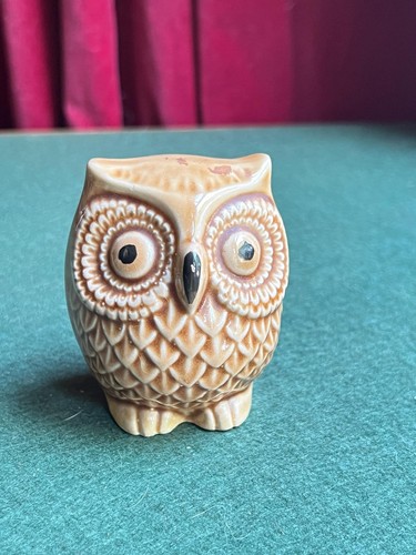 Vintage ceramic owl - vintage,