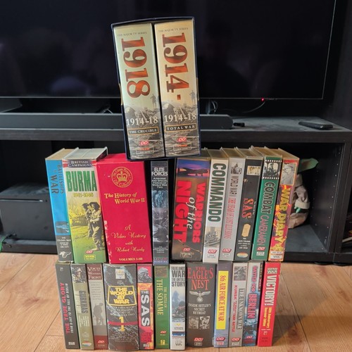 Job lot ww2 - , vhs
