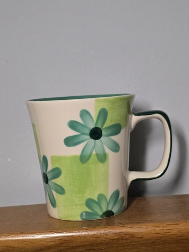 Hand painted green - hand, flower