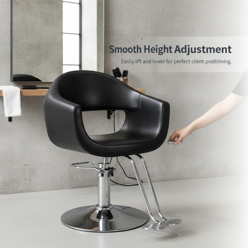 Swivel salon chair commercial - swivel, chair,